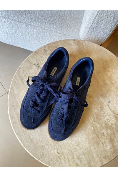 LOSS CLOUDY GERÇEK SÜET LACİVERT SNEAKER