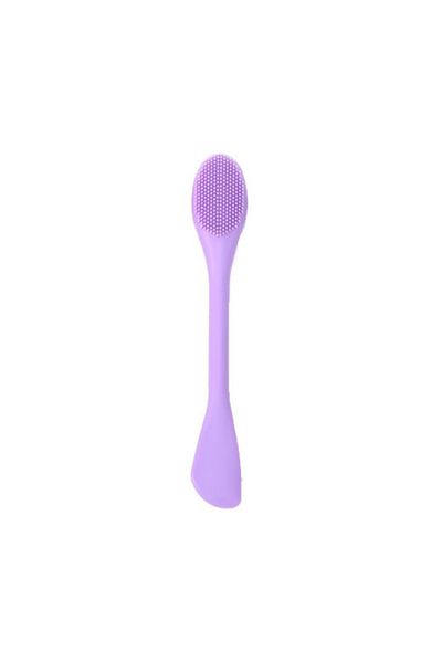 Other ECARLA Silicone face brush with applicator purple