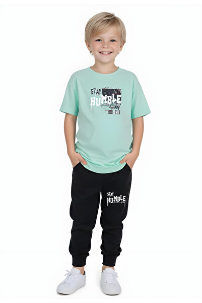 YA KO KİDS Ostani skroman Štampano Dečaci Kratki rukav Par Sa džepovima Set g...