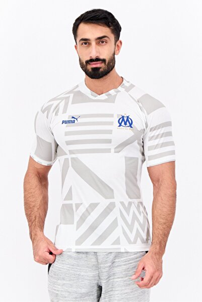 Puma Men Sportswear Fit Short Sleeves Training Jersey, White