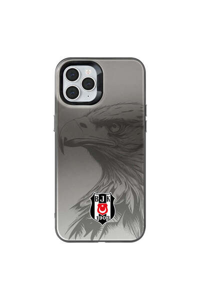 Beşiktaş iPhone 11 Pro Max Uyumlu Kartal Logo Premium Lisanslı Telefon Kılıfı