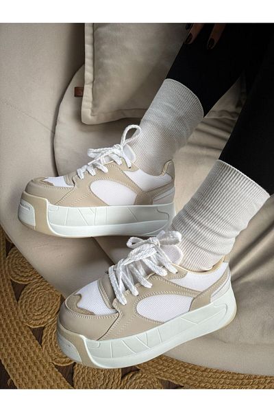 İnan Ayakkabı Women's High Sole Sneakers