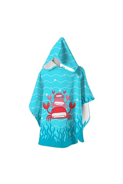 SLIPSTOP Blue Child Pufi Poncho - Sp 2432000009