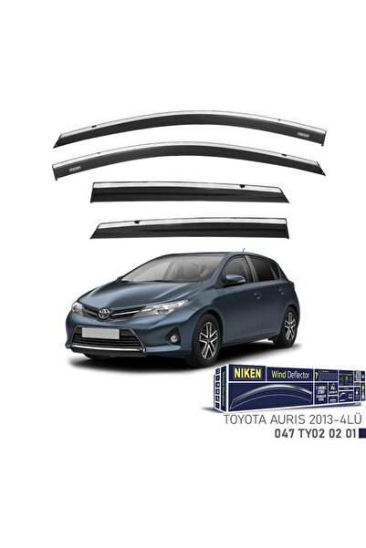 Niken Toyota Auris Niken Kromlu Cam Rüzgarlığı 4lü Set 2013 ve Üstü