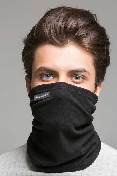 THERMOFORM Heavy Neck Collar Black