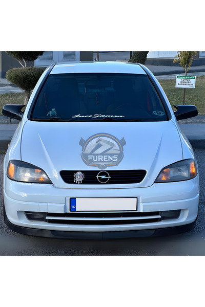 STS Oto Aksesuar Opel Astra G 1998-2004 Uyumlu  Astra H lip Esnek Ön Lip 2 Pa...