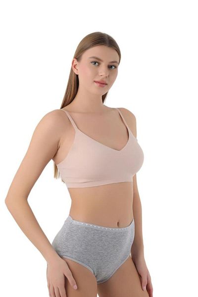 CNT 1-Pack Rib High Waist Women's Bato Panties