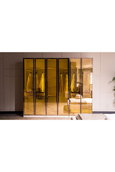 CaddeYıldız Minax Gardrop - 6 Kapaklı