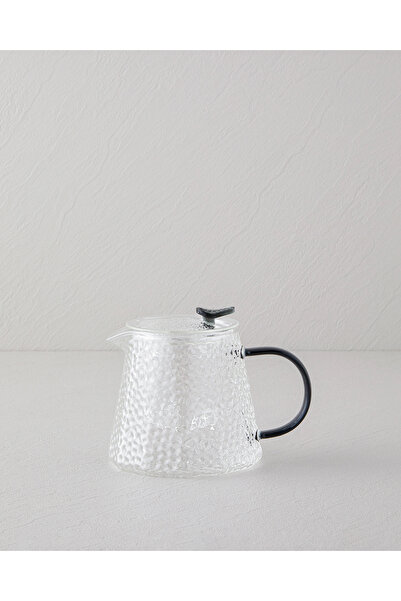 English Home Smoked Bubbly Glass Teapot - 500 ml