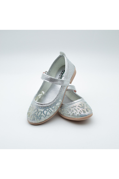 Arçın Shoes Stone Detailed Girls' Ballerinas – Bright and Elegant Little Steps