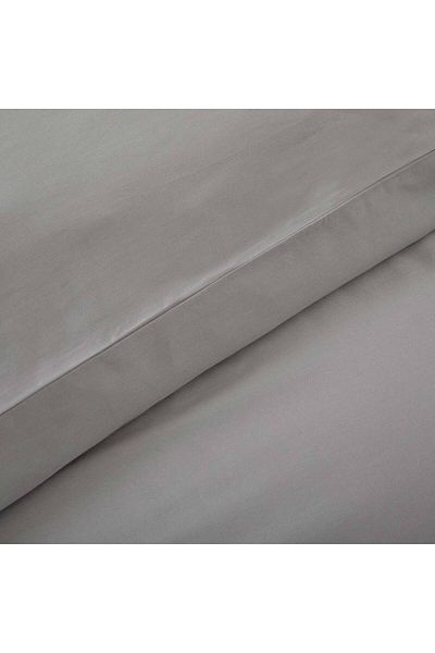 Chakra Alana Duvet Cover Set Double Size 200x220 cm Grey