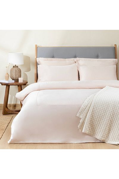 Chakra Bamboo Duvet Cover Double Powder