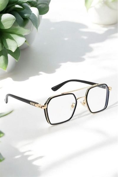 MACERATİ Unisex Clear Sunglasses - Uv400 Glass