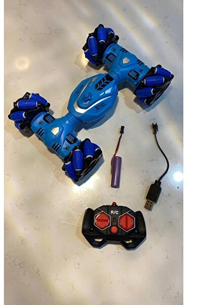 dekantoys Full Fonksiyon Uzaktan Kumandalı Yan Giden Şarjlı Drift Atan Akrobat Araba
