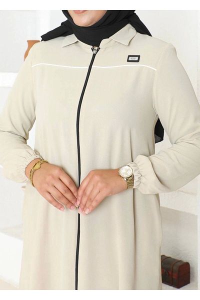 Neva Style كوب متوسط ​​الحجم مع تفاصيل تزوير ومواسير - كريمي / K0103
