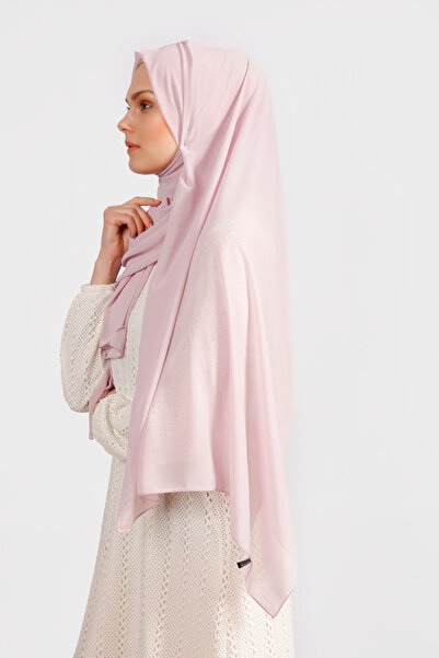 Differenza Krep Şifon Şal - Pastel Pudra