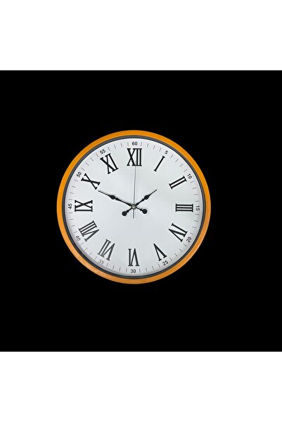 Platin Saat ساعة حائط بأرقام رومانية كلاسيكية مقاس 36 سم