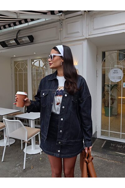 ESRAHELVACI Fleto Pocket Denim Skirt