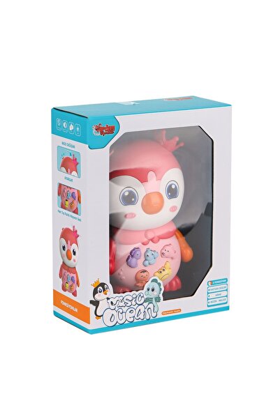 VARDEM OYUNCAK JLG-855-115A Işıklı ve Müzikli Penguen Pianosu -Vardem Oyuncak
