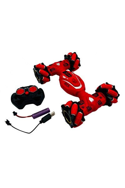 dekantoys Full Fonksiyon Uzaktan Kumandalı Yan Giden Şarjlı Drift Atan Akrobat Araba