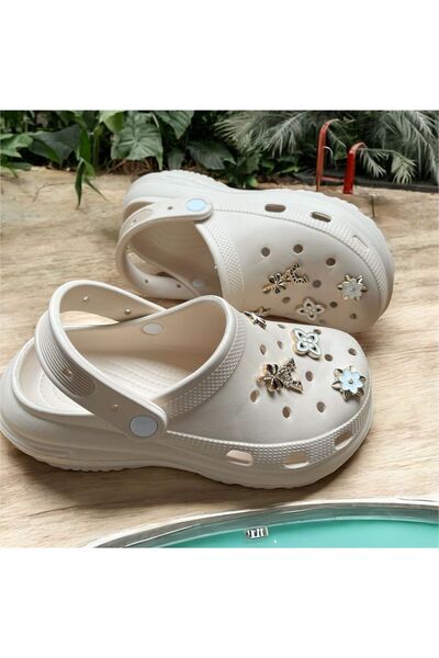 mustey High Sole 4 Figures Ultra Comfortable Soft Sole Hospital Garden Beach Pool Slippers