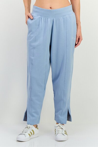 Puma Women Sportswear Fit Training Sweatpants, Light Blue