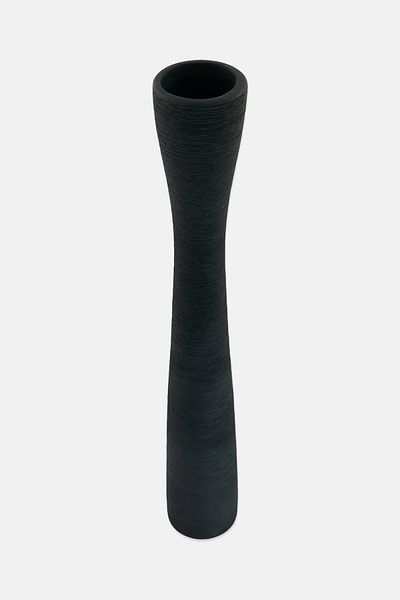 Muy Mucho Ceramic Decorative Vase, Dark Slate Grey