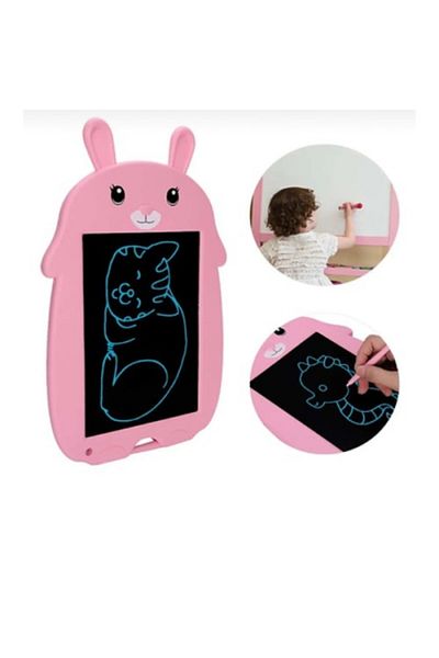 Mi-ÇA HOME Rabbit Design Digital Writing Board Lcd Screen Children's Drawing Tablet Writing Board with Touch Pen