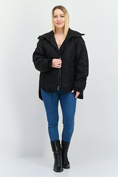 Bcbgeneration Women Onion Quilted Puffer Jacket, Black