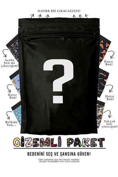 CNT 20 Men's Cotton Boxers - Random Surprise Solid Color, Special Mystery Package