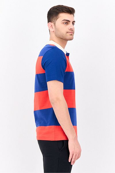 Puma Men Regular Fit Short Sleeve Outdoor Polo Shirt, Blue