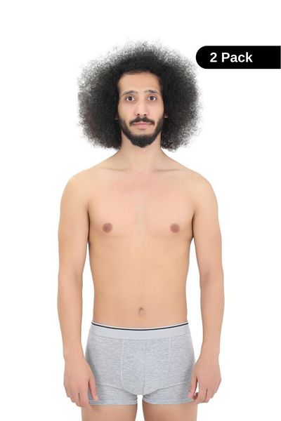 andredimoda Men's 3-Piece Boxer, 1st Class Fabric, Premium Package, Special Design. Plain Lycra Boxer Shorts Dowry Gift