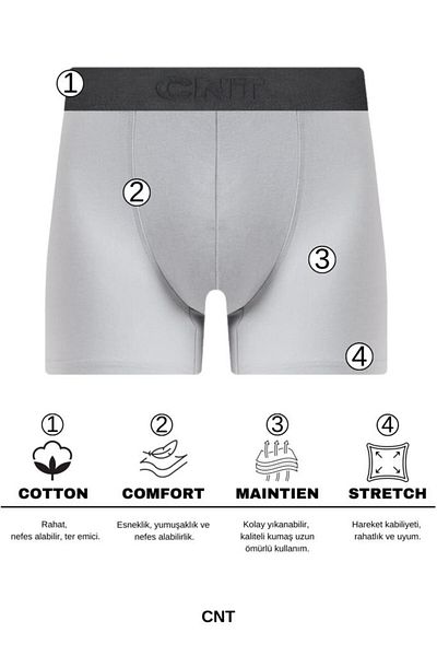 CNT Men's Cotton Boxers 10 Pieces Random Surprise - Special Mystery Package