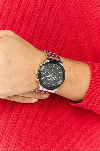 Calvin Klein Men 25200301 Stainless Steel Analog Watch 44 Mm, Silver