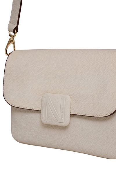 Nautica Cn7120T Model Ecru Women's Messenger Bag