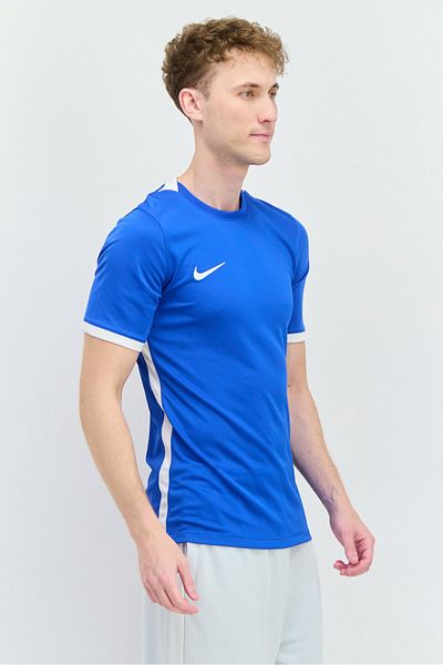 Nike Men Slim Fit Short Sleeve Training Jersey, Blue