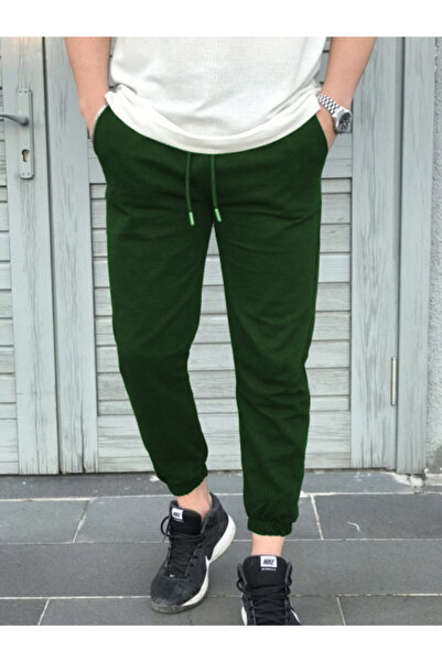 ışıltıbutik بنطال رياضي نسائي شتوي من الصوف عالي الخصر بثلاثة خيوط