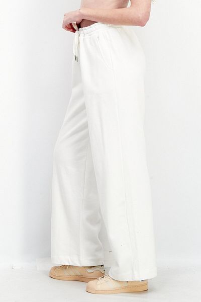 Esprit Women Solid Sweatpants, White