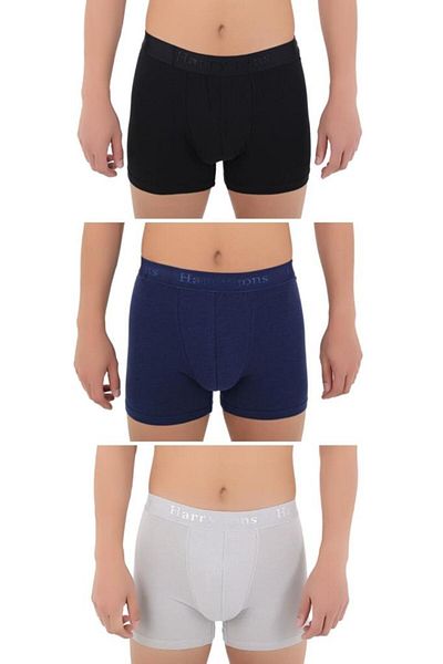 Harry Jons Ανδρικά Premium Pack Boxers - 5 Pack με μοτίβο και πολύχρωμο βαμβάκι