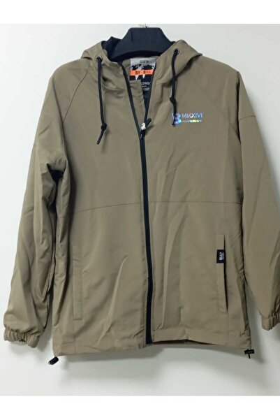 BILL THE KING Kapüşonlu Fermuarlı Cepli Yağmurluk