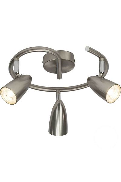 Homelux Triple Nano Led Spotlight, 4W, 3X350 Lumens, Metal, Silver