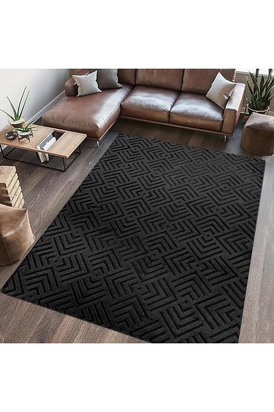 Heinner CARPET FUR DOVER 200X300 CM BLACK