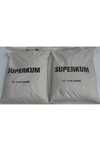 Superpool Havuz Filtre Temizleyici 3,0-5,0 mm Kuvars Kumu 25 KG