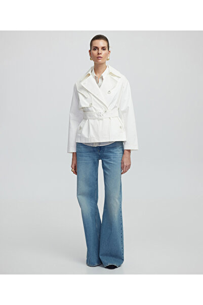 İpekyol Short Trench Coat with Belt