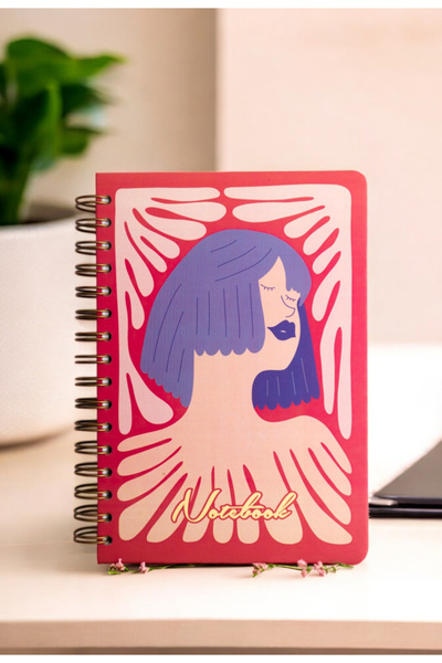 Papacasso A5 Haftalık Ajanda Spiralli 15x21,5 Cm - 12 Aylık