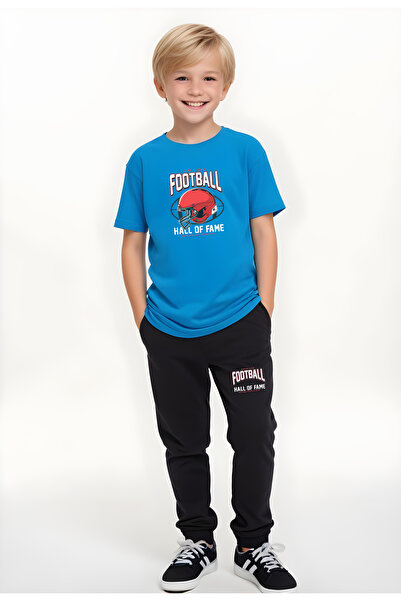 FYK COLLECTİON Fudbalska slava Štampano Majica kratkih rukava za dečake Set g...