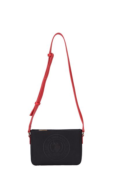 U.S. Polo Assn. Geantă de damă albastru-marin-roșu Us25273