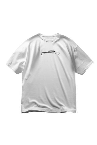 SVART WEAR Evolve Car Lambo tricou cu imprimeu supradimensionat Unisex Byz tricou