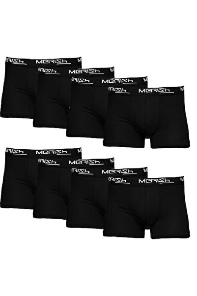 MENS Erkek 8 Adet Premium Likralı Boxer
