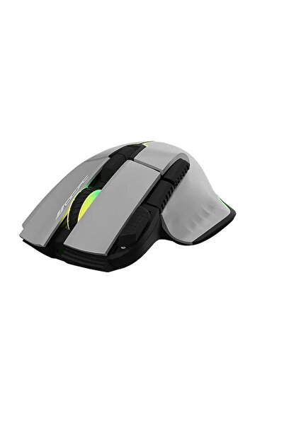 MR OCMR-22 Şarjlı 7d Kablosuz Oyun Faresi 7200DPI 10.000HZ Gri Double Click